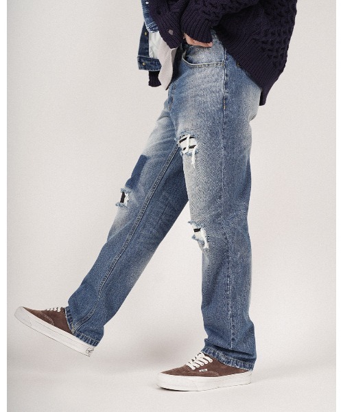 #Re:room(リルーム)の「ヴィンテージストレートデニムパンツ(デニムパンツ・メンズ・ブルー・SMALL)」の9枚目の写真