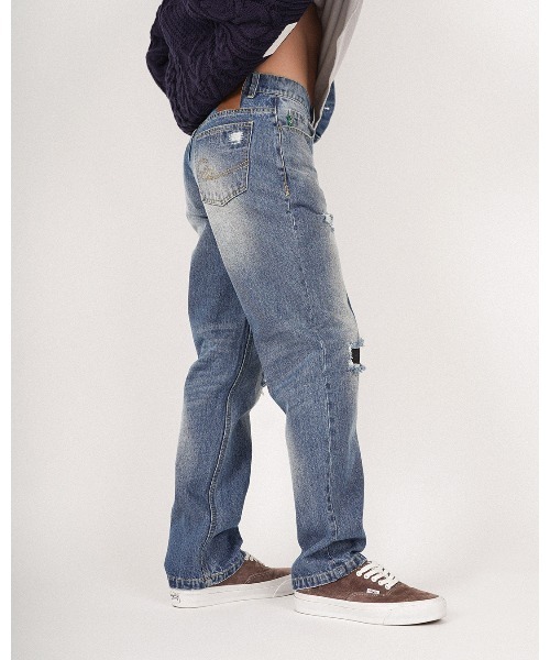 #Re:room(リルーム)の「ヴィンテージストレートデニムパンツ(デニムパンツ・メンズ・ブルー・SMALL)」の11枚目の写真