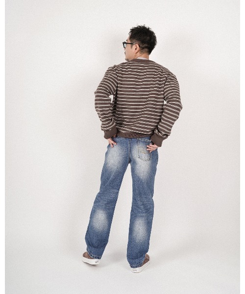 #Re:room(リルーム)の「ヴィンテージストレートデニムパンツ(デニムパンツ・メンズ・ブルー・SMALL)」の7枚目の写真