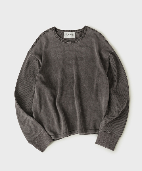 Maltripp Woodside knit — свитшот с крупной вязкой [stone brown]
