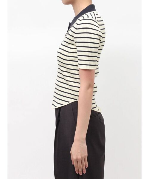 LAGUNAMOON（ラグナムーン）の「カラーネックラインニットプルオーバー（ニット/セーター・レディース・グレー/その他/アイボリー/ピンク/その他1/ベージュ/ネイビー・FREE）」の10枚目の写真