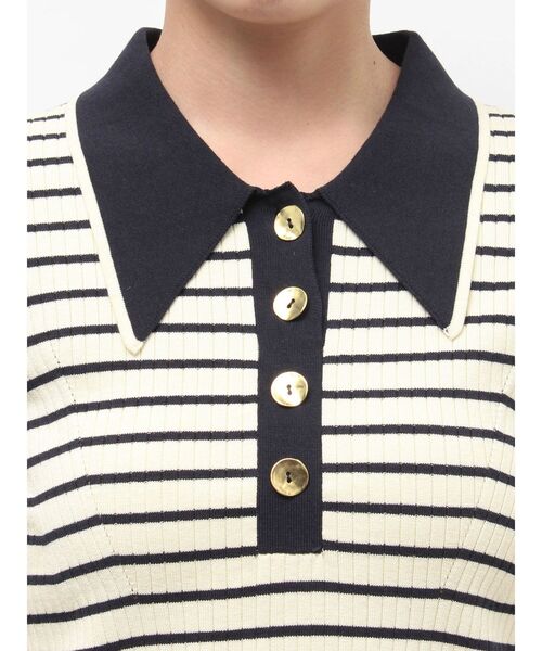 LAGUNAMOON（ラグナムーン）の「カラーネックラインニットプルオーバー（ニット/セーター・レディース・グレー/その他/アイボリー/ピンク/その他1/ベージュ/ネイビー・FREE）」の12枚目の写真