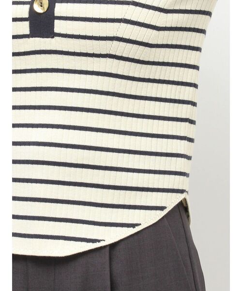 LAGUNAMOON（ラグナムーン）の「カラーネックラインニットプルオーバー（ニット/セーター・レディース・グレー/その他/アイボリー/ピンク/その他1/ベージュ/ネイビー・FREE）」の14枚目の写真