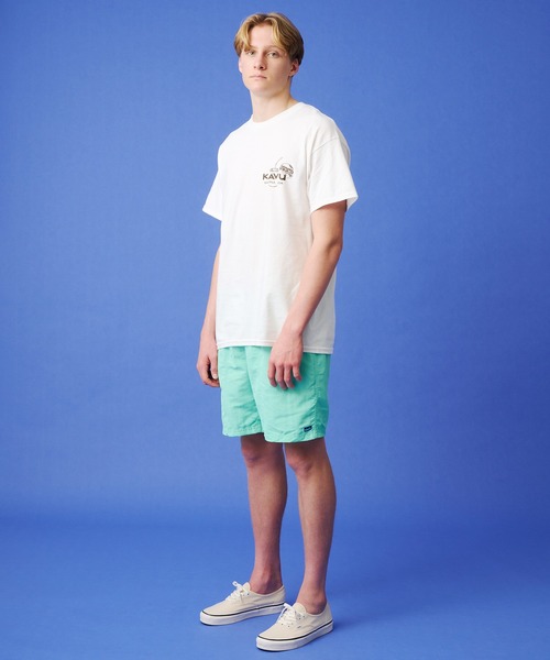 KAVU（カブー）の「KAVU/カブー River Short/リバーショーツ（その他パンツ・メンズ・ミント/オリーブ/ブルー・MEDIUM/SMALL）」の15枚目の写真