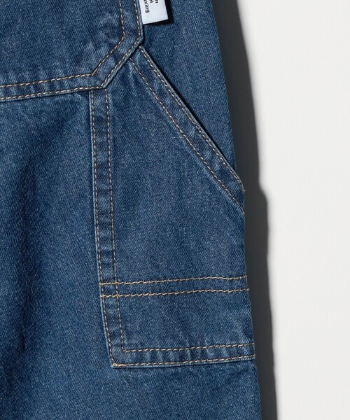 green label relaxing（グリーンレーベルリラクシング）の「デニム クロップド ペインター パンツ / キッズ  100cm-160cm（デニムパンツ・キッズ・ネイビー・110cm/100cm/120cm/130cm/140cm/150cm/160cm）」の13枚目の写真