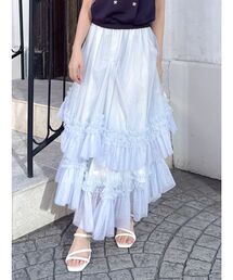 Tallinn Asymmetry Long Skirt（スカート）｜Her lip to（ハーリップ