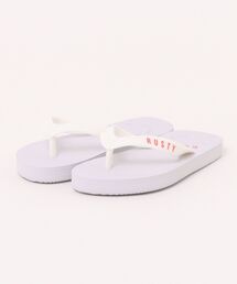 RUSTY（ラスティ）の「RUSTY ラスティ ビーチサンダル スマイルロゴ 軽量 サンダル（サンダル）」