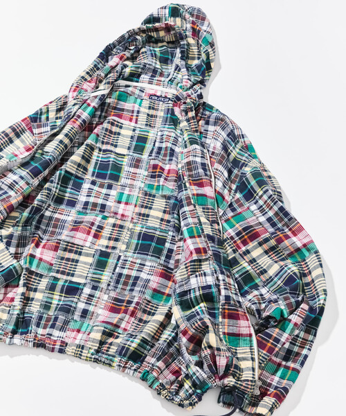 NAUTICA(ノーティカ)の「NAUTICA/ノーティカ ビッグシルエット パッチワーク マドラスチェック ジップアップ マリンパーカー(ブルゾン・メンズ・チェック・MEDIUM/LARGE/X-LARGE)」の18枚目の写真