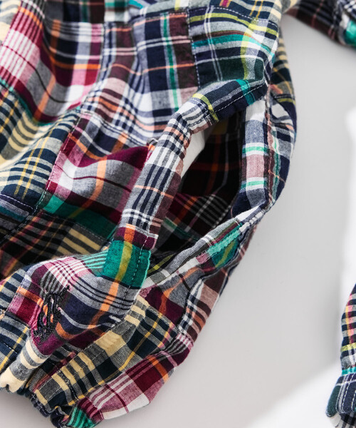 NAUTICA(ノーティカ)の「NAUTICA/ノーティカ ビッグシルエット パッチワーク マドラスチェック ジップアップ マリンパーカー(ブルゾン・メンズ・チェック・MEDIUM/LARGE/X-LARGE)」の20枚目の写真