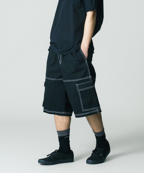 XLARGE(エクストララージ)の「RESORT CARGO SHORT PANTS(カーゴパンツ・メンズ・オリーブ/ベージュ/ブラック・S/M/L/XL)」の2枚目の写真