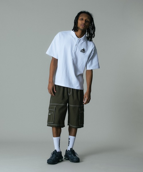 XLARGE(エクストララージ)の「RESORT CARGO SHORT PANTS(カーゴパンツ・メンズ・オリーブ/ベージュ/ブラック・S/M/L/XL)」の6枚目の写真