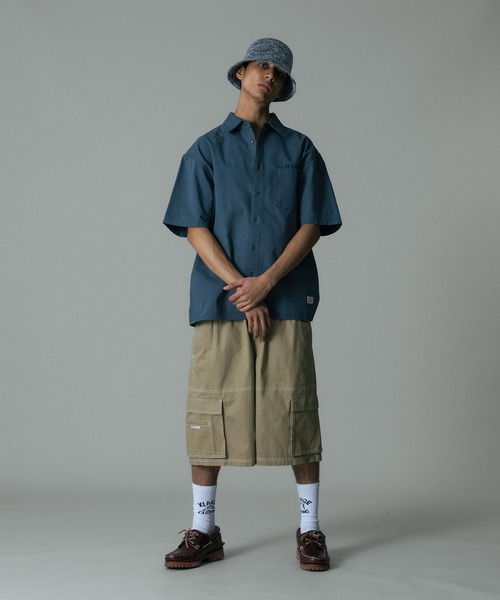 XLARGE(エクストララージ)の「RESORT CARGO SHORT PANTS(カーゴパンツ・メンズ・オリーブ/ベージュ/ブラック・S/M/L/XL)」の9枚目の写真