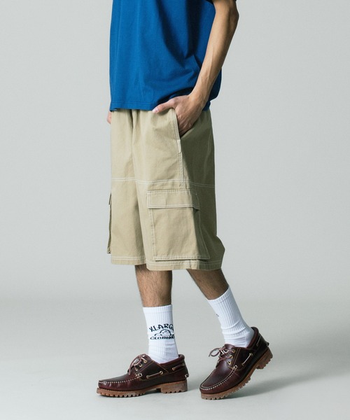XLARGE(エクストララージ)の「RESORT CARGO SHORT PANTS(カーゴパンツ・メンズ・オリーブ/ベージュ/ブラック・S/M/L/XL)」の20枚目の写真