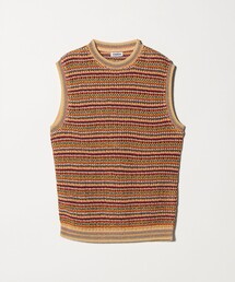 Coohem（コーヘン）の「＜COOHEM＞ SUKE BORDER VEST/ベスト（ベスト）」
