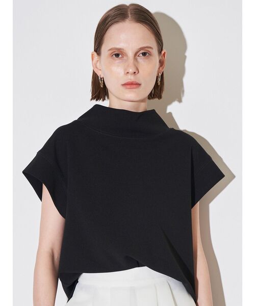 ELENDEEK(エレンディーク)の「オフネックカットソー(Tシャツ/カットソー・レディース・オフホワイト/ブラック/ブラウン・FREE)」の16枚目の写真