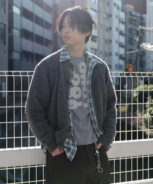 SUPERSUB(スーパーサブ)の「サンダーノイズ 長袖Tシャツ - アッシュブルー(Tシャツ/カットソー・レディース・その他・MEDIUM/LARGE)」の3枚目の写真