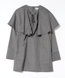 GANNI（ガニー）の「Brushed Wool Stripe Circle Col W0994（ワンピース）」