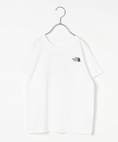 THE NORTH FACE（ザノースフェイス）の「【THE NORTH FACE(ザ・ノース・フェイス)】バックスクエアロゴＴ(KIDS)（Tシャツ/カットソー・キッズ・ホワイト/ブルー/ブラック/ピンク・140cm/150cm/160cm/130cm）」の6枚目の写真