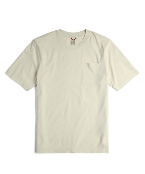 TOPO DESIGNS(トポデザインズ)の「【TOPO DESIGNS】DIRT POCKET TEE M(Tシャツ/カットソー・メンズ・ブラック/ネイビー/テラコッタ/アイボリー・LARGE/MEDIUM/SMALL)」の1枚目の写真