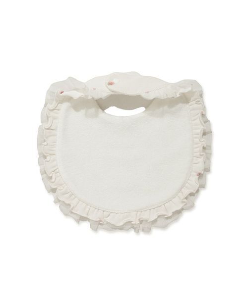 gelato pique（ジェラートピケ）の「【ラッピング済み】【BABY】ストロベリー柄チュールブランケット&スタイSET（ベビーギフト・キッズ・オフホワイト・F）」の11枚目の写真