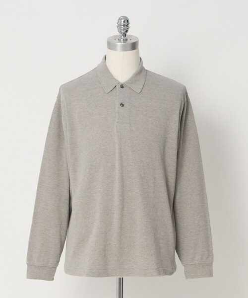 LOEFF Pick Long Sleeve Polo Shirt — унисекс поло с длинным рукавом