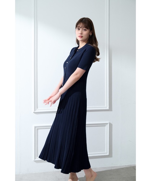 Her lip to（ハーリップトゥー）の「Eyelet Polo Knit Dress