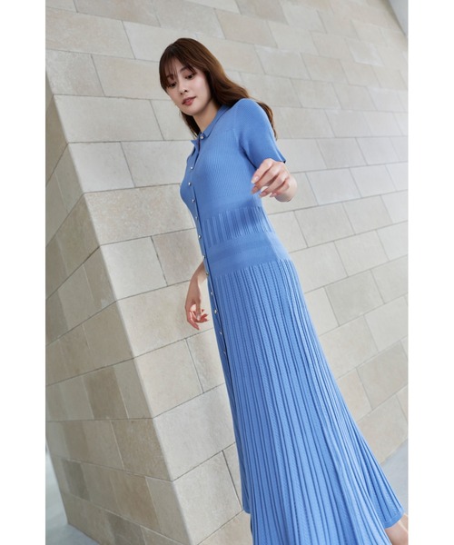 Her lip to（ハーリップトゥー）の「Eyelet Polo Knit Dress