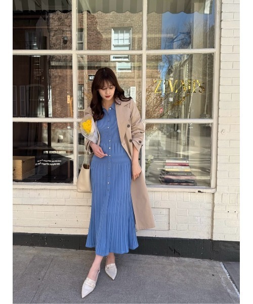 Her lip to（ハーリップトゥー）の「Eyelet Polo Knit Dress