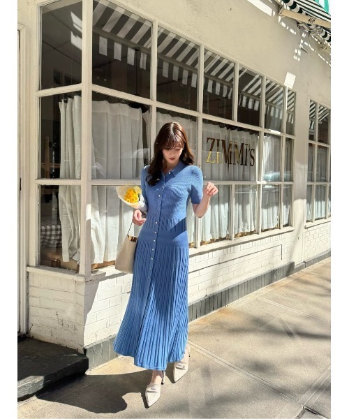 Her lip to（ハーリップトゥー）の「Eyelet Polo Knit Dress