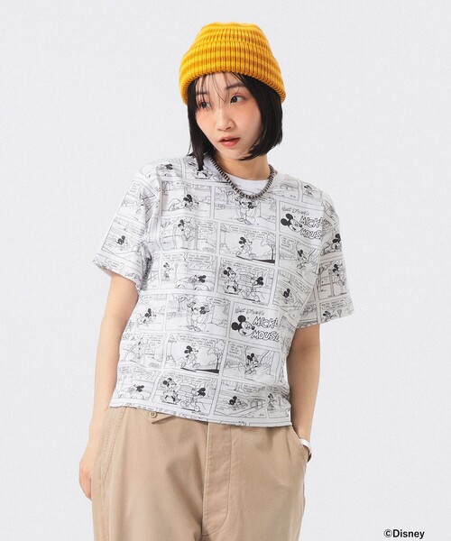 別注】Champion / ミッキーマウス＆ミニーマウス / Tシャツ（Tシャツ