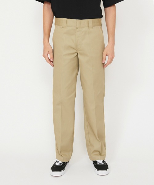 Dickies(ディッキーズ)の「Dickies/ディッキーズ 873 ワークパンツ/スラックス(その他パンツ・メンズ・ベージュ/ブラック・28/30/32/34/36)」の6枚目の写真