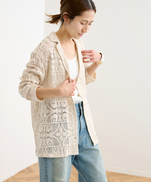 FRAMeWORK（フレームワーク）の「≪WEB限定 / 追加≫レースシャツ（シャツ/ブラウス・レディース・ブラック/アイボリー・FREE）」の2枚目の写真