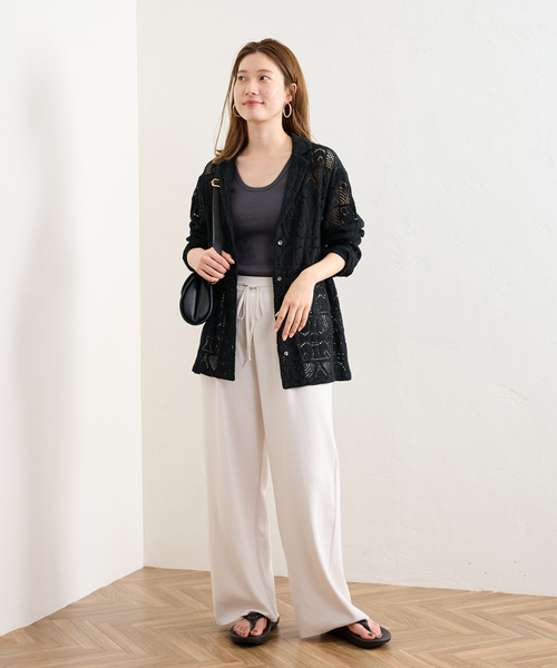 FRAMeWORK（フレームワーク）の「≪WEB限定 / 追加≫レースシャツ（シャツ/ブラウス・レディース・ブラック/アイボリー・FREE）」の18枚目の写真