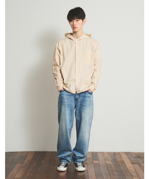 LORES(ロアス)の「Hooded Paneled Shirts - Yellow(シャツ/ブラウス・レディース・その他・SMALL/MEDIUM/LARGE)」の3枚目の写真