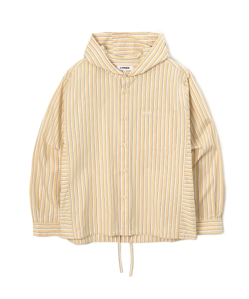 LORES(ロアス)の「Hooded Paneled Shirts - Yellow(シャツ/ブラウス・レディース・その他・SMALL/MEDIUM/LARGE)」の5枚目の写真