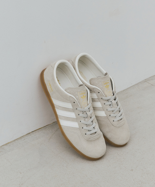 Spick & Span(スピックアンドスパン)の「adidas / アディダス SMU Spick & Span別注GAZELLE LO PRO(スニーカー・レディース・ベージュ・25cm/24.5cm/24cm/23.5cm/23cm/22.5cm)」の10枚目の写真