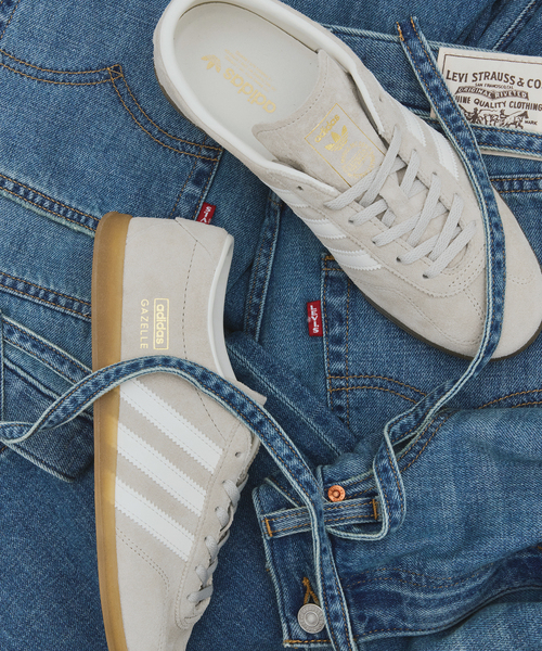 Spick & Span(スピックアンドスパン)の「adidas / アディダス SMU Spick & Span別注GAZELLE LO PRO(スニーカー・レディース・ベージュ・25cm/24.5cm/24cm/23.5cm/23cm/22.5cm)」の12枚目の写真
