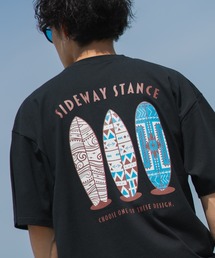 【SIDEWAYSTANCE】サーフボード半袖Tシャツ SIDE24-081