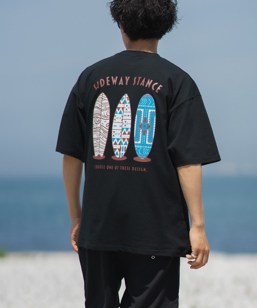 En serio TOKYO(エンソリオトーキョー)の「【SIDEWAYSTANCE】サーフボード半袖Tシャツ SIDE24-081(Tシャツ/カットソー・メンズ・ダークブルー/ホワイト/ブラック・SMALL/MEDIUM/LARGE/X-LARGE)」の16枚目の写真