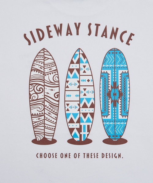 En serio TOKYO(エンソリオトーキョー)の「【SIDEWAYSTANCE】サーフボード半袖Tシャツ SIDE24-081(Tシャツ/カットソー・メンズ・ダークブルー/ホワイト/ブラック・SMALL/MEDIUM/LARGE/X-LARGE)」の7枚目の写真
