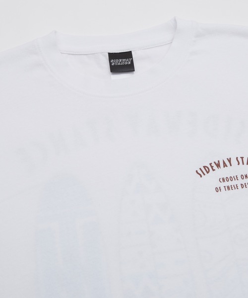 En serio TOKYO(エンソリオトーキョー)の「【SIDEWAYSTANCE】サーフボード半袖Tシャツ SIDE24-081(Tシャツ/カットソー・メンズ・ダークブルー/ホワイト/ブラック・SMALL/MEDIUM/LARGE/X-LARGE)」の6枚目の写真