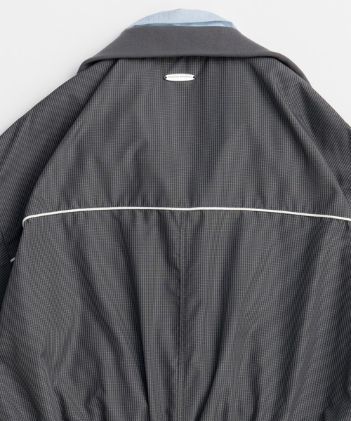 MAISON SPECIAL(メゾンスペシャル)の「Double Zip Track Blouson/ダブルジップトラックブルゾン(ブルゾン・レディース・ホワイト/グレー/イエロー・FREE)」の18枚目の写真