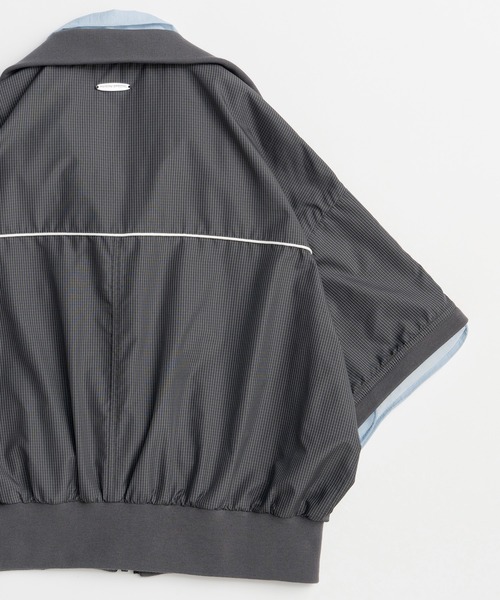 MAISON SPECIAL(メゾンスペシャル)の「Double Zip Track Blouson/ダブルジップトラックブルゾン(ブルゾン・レディース・ホワイト/グレー/イエロー・FREE)」の19枚目の写真