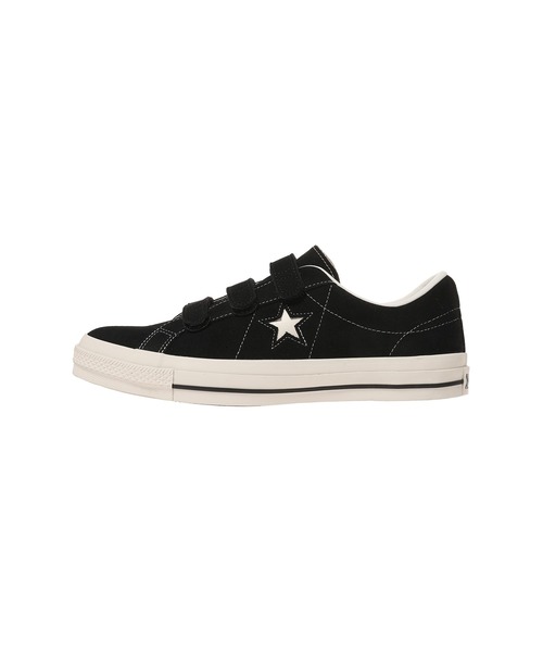 CONVERSE(コンバース)の「ONE STAR SUEDE V-3 33702990(スニーカー・メンズ・ブラック・27.5cm/27cm/26.5cm/26cm/28cm)」の2枚目の写真