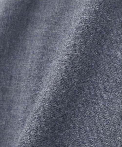 MHL.（エムエイチエル）の「TOP DYED COTTON POPLIN（シャツ/ブラウス・メンズ・ブルー/チェック・SMALL/MEDIUM/LARGE）」の6枚目の写真