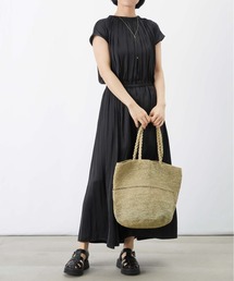 LUCA/LADY LUCK LUCA | LC/LLL ギャザーワンピース(ワンピース)