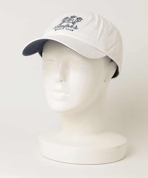 POLO RALPH LAUREN（ポロ ラルフ ローレン）の「Ralph's Beach Club ツイル ボール キャップ（キャップ・メンズ・ナチュラル・ONE）」の4枚目の写真