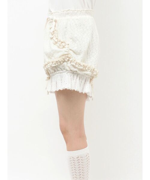 merry jenny(メリージェニー)の「レースポケットかぼちゃパンツ(その他パンツ・レディース・ブラック/アイボリー・FREE)」の7枚目の写真