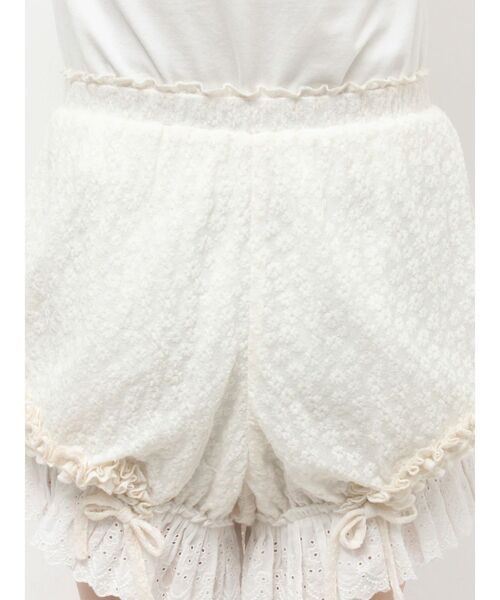 merry jenny(メリージェニー)の「レースポケットかぼちゃパンツ(その他パンツ・レディース・ブラック/アイボリー・FREE)」の9枚目の写真