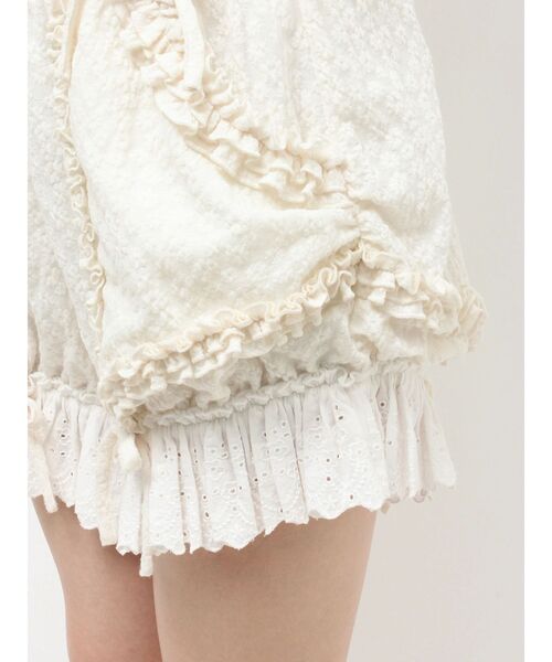 merry jenny(メリージェニー)の「レースポケットかぼちゃパンツ(その他パンツ・レディース・ブラック/アイボリー・FREE)」の11枚目の写真